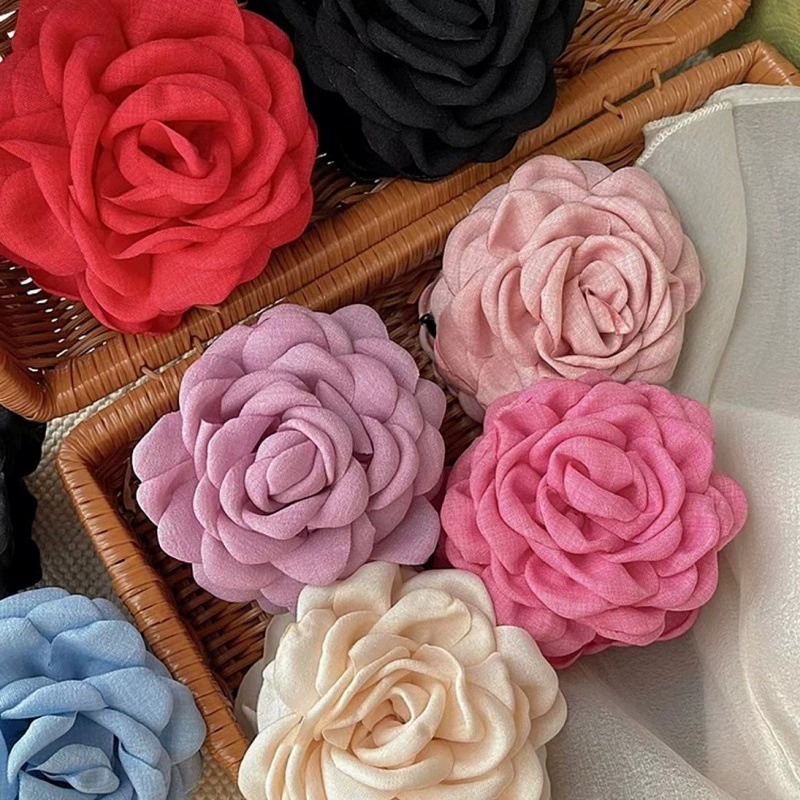 Flower Hair Claw Clip
