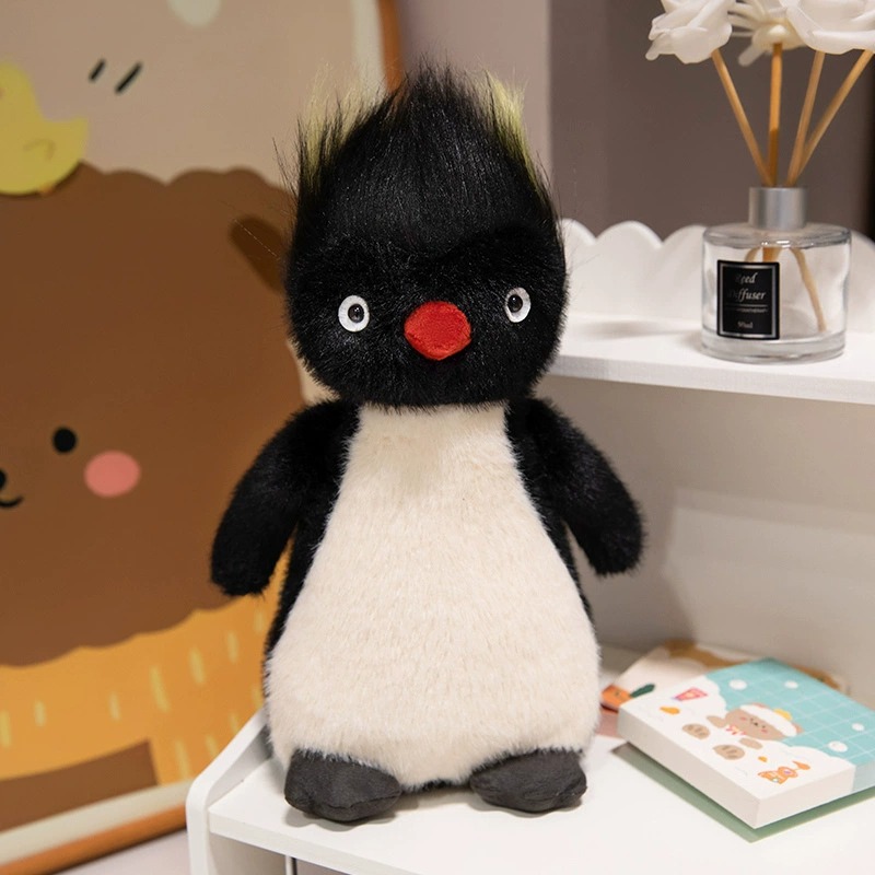 Rockstar Penguin Plush Toy