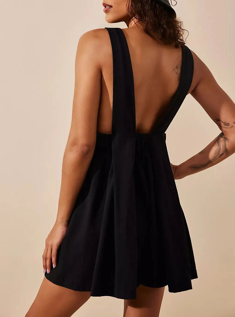 Cassie Low-Back Romper