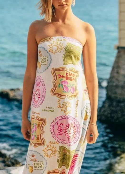 Printed Maxi Dress