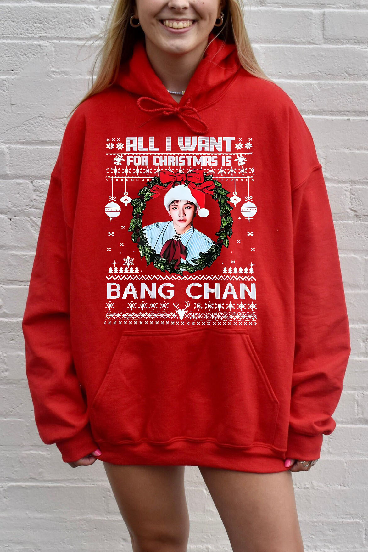 Bang Chan Christmas Hoodie