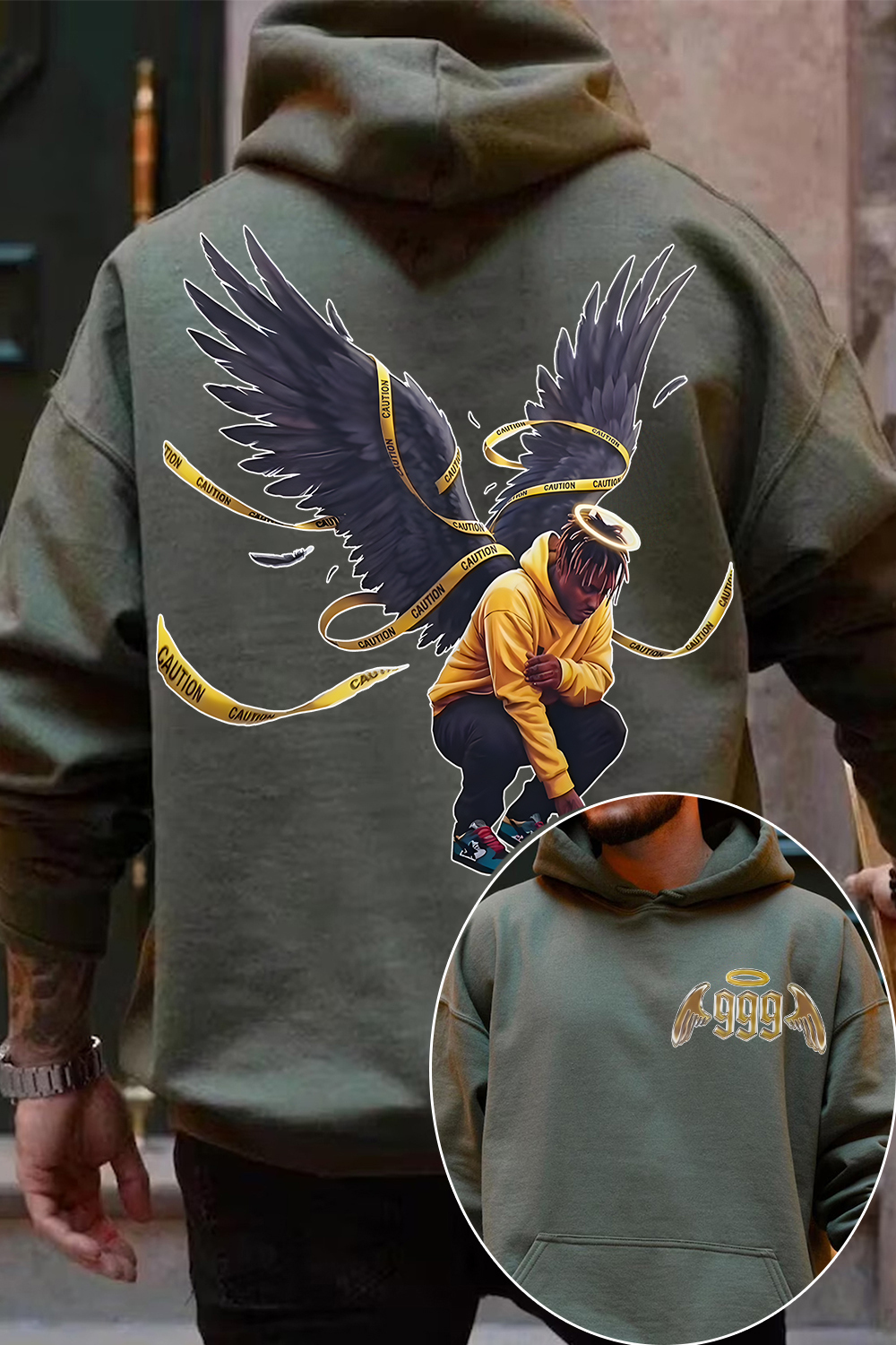 😱 Juicewrld 999 Hoodie