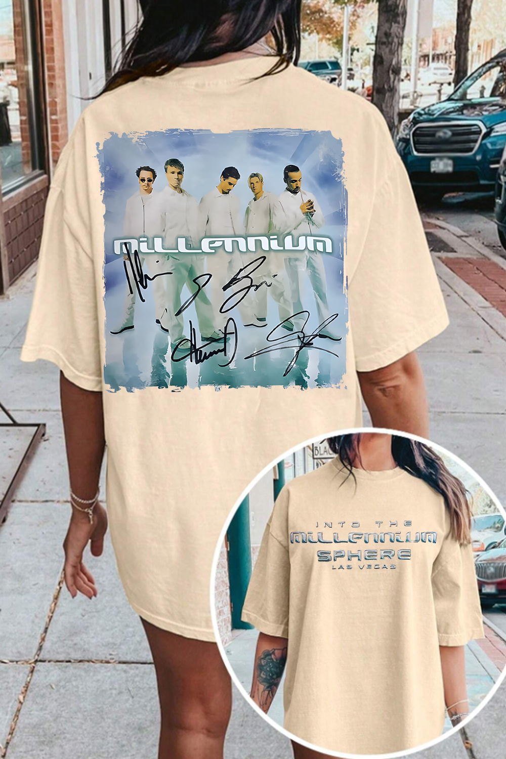 BSB Millennium tour  bboys tee For Women