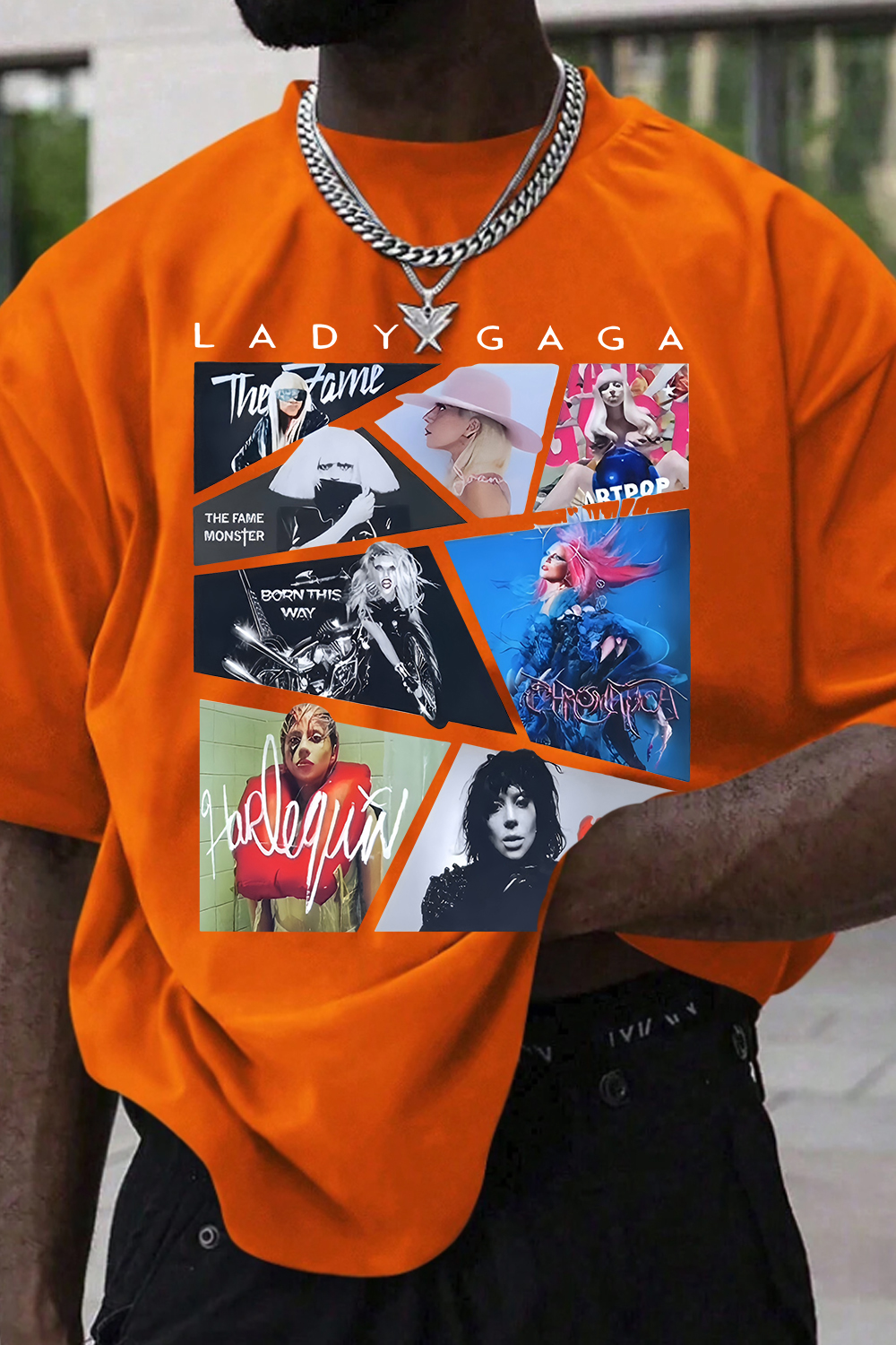 Lady Gaga Album Merch Tee For Men