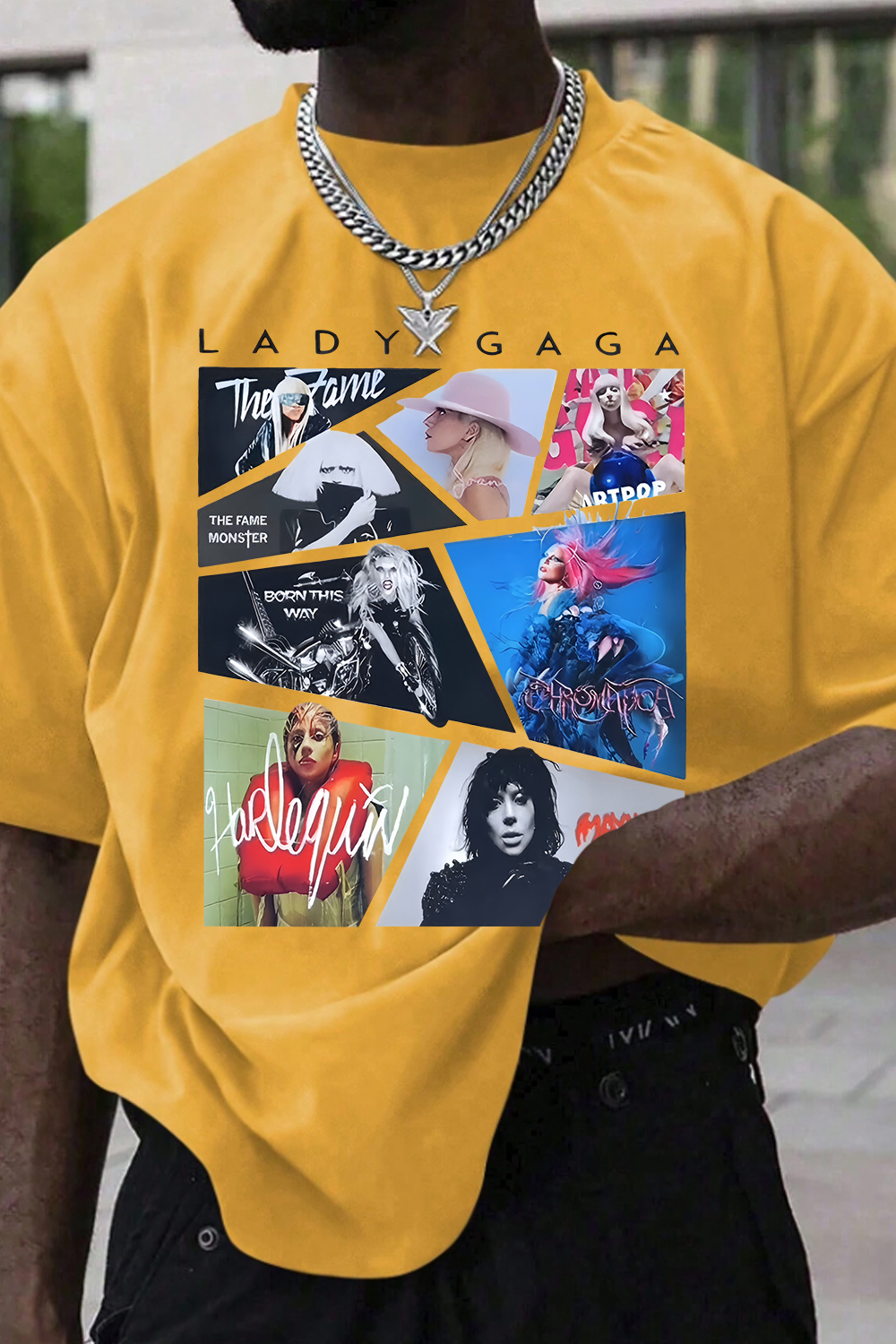Lady Gaga Album Merch Tee For Men