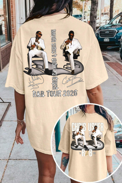 CB & Usher Concert Women Shirt