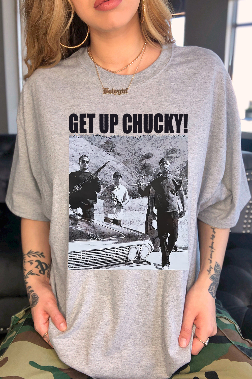 GET up, Chucky  Short Sleeve T-Shirt