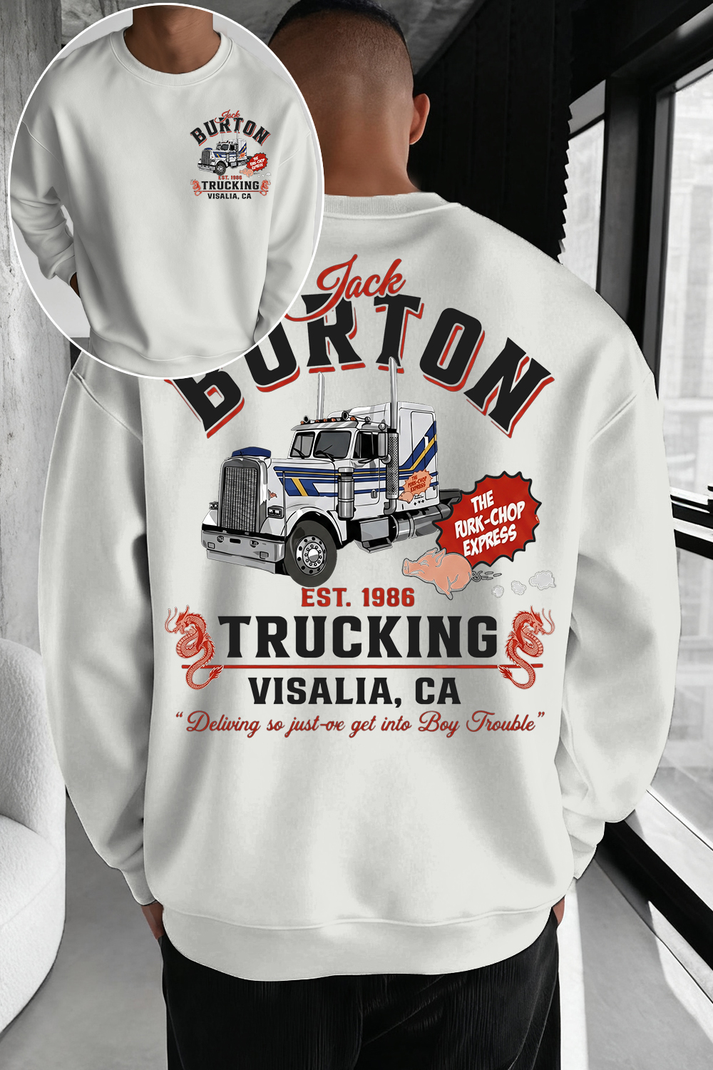 🚛 Jack Burton Fans Sweatshirt