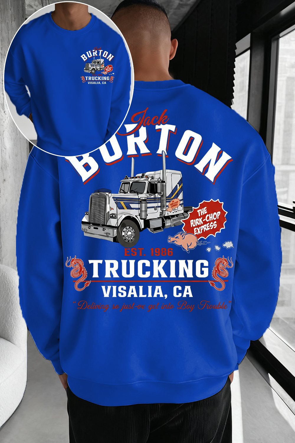 🚛 Jack Burton Fans Sweatshirt