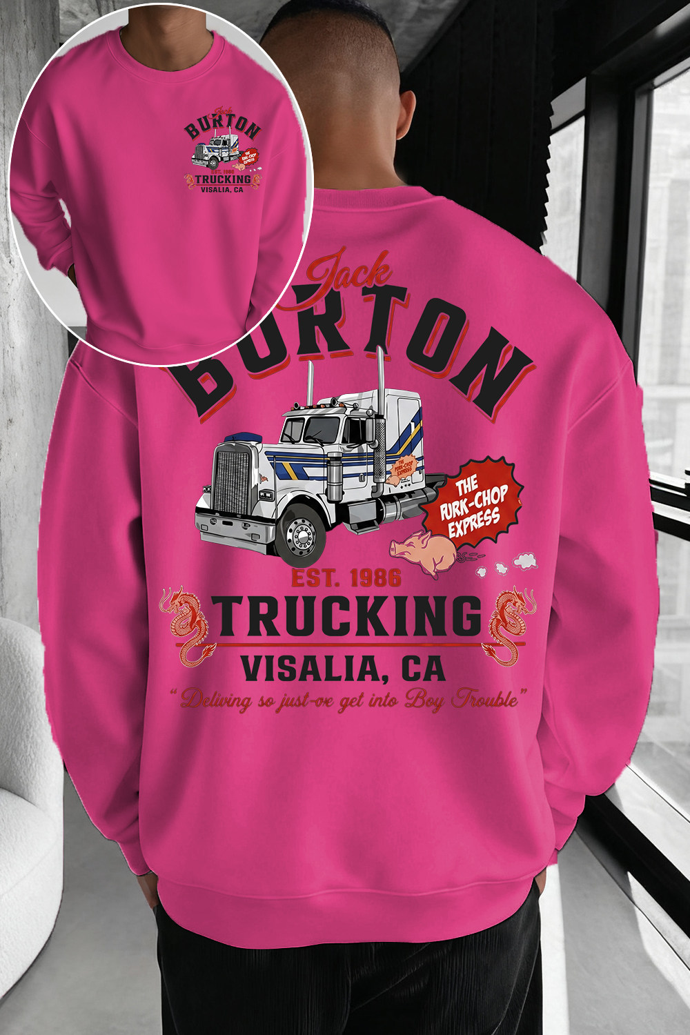 🚛 Jack Burton Fans Sweatshirt