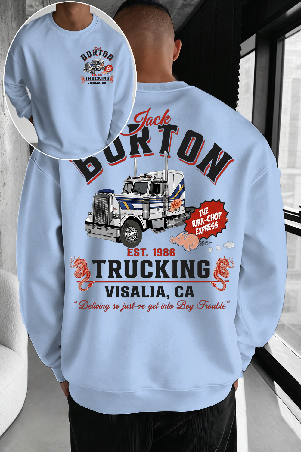 🚛 Jack Burton Fans Sweatshirt