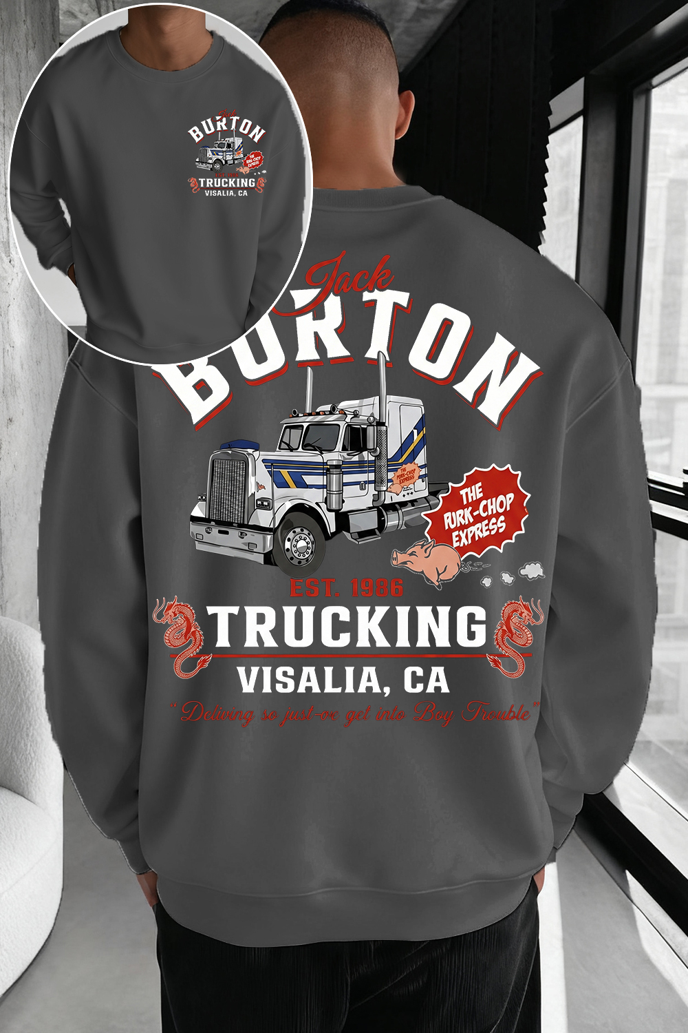 🚛 Jack Burton Fans Sweatshirt