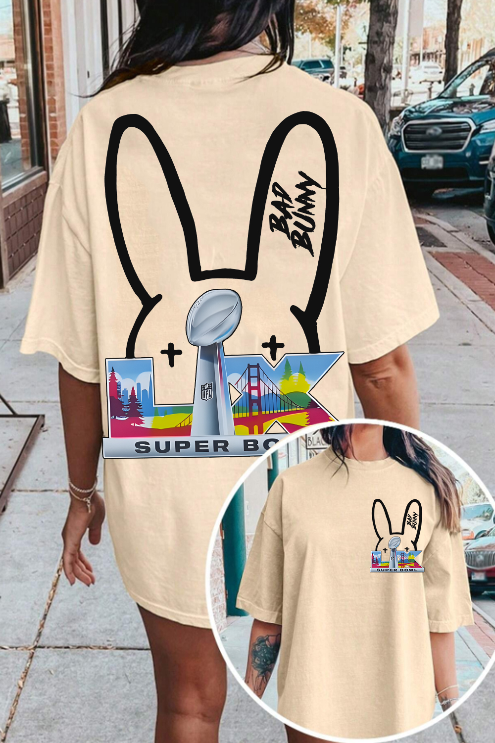 Superbowl 2026 Bad Bunny 🐰 Fan Women's Shirt
