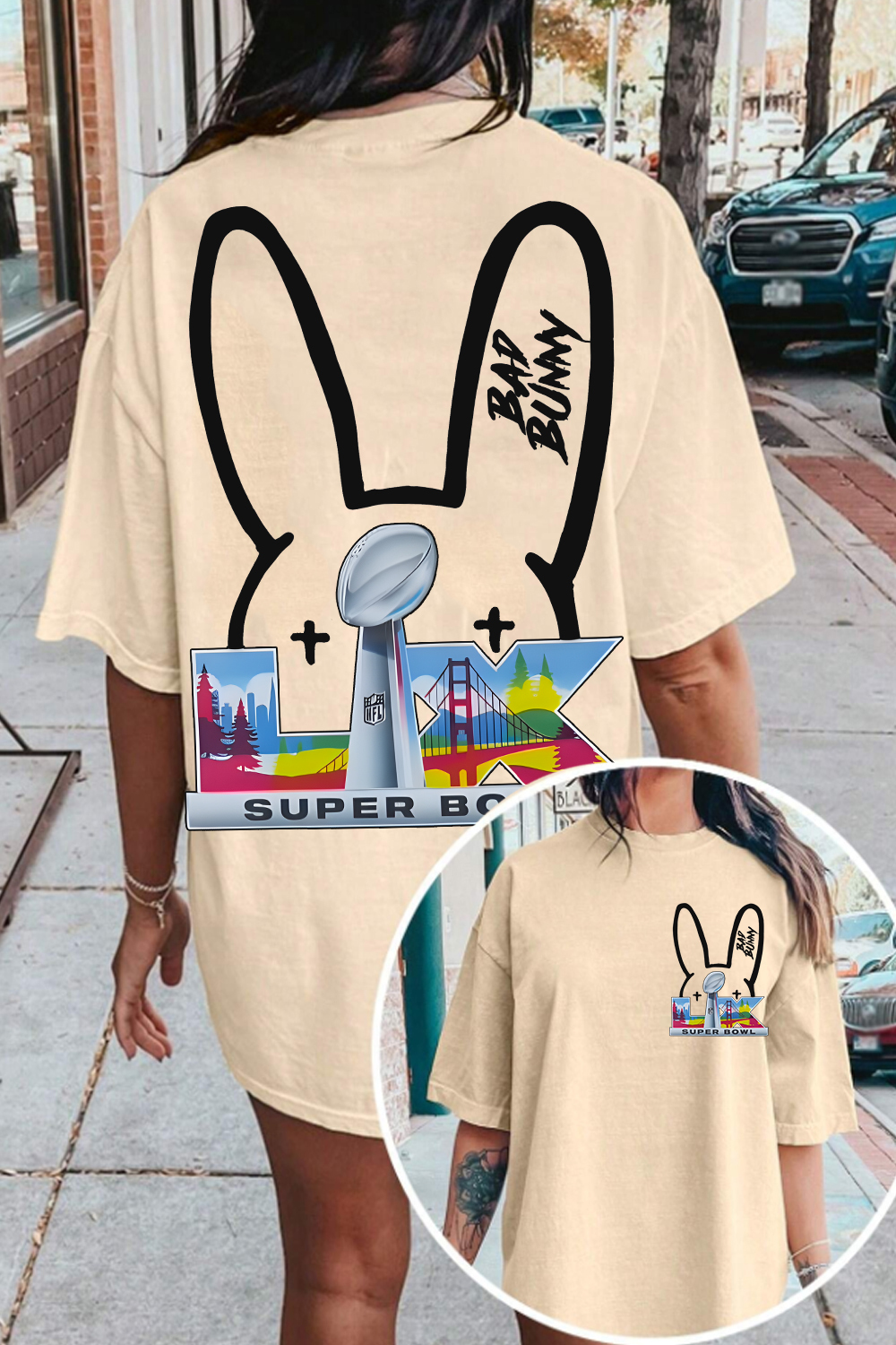 Superbowl 2026 Bad Bunny 🐰 Fan Women's Shirt