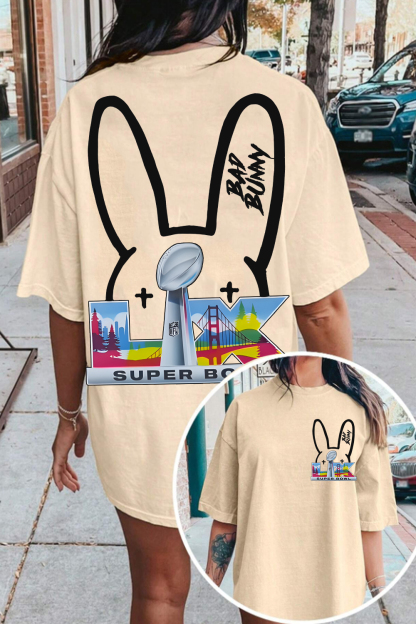 Superbowl 2026 Bad Bunny 🐰 Fan Women's Shirt