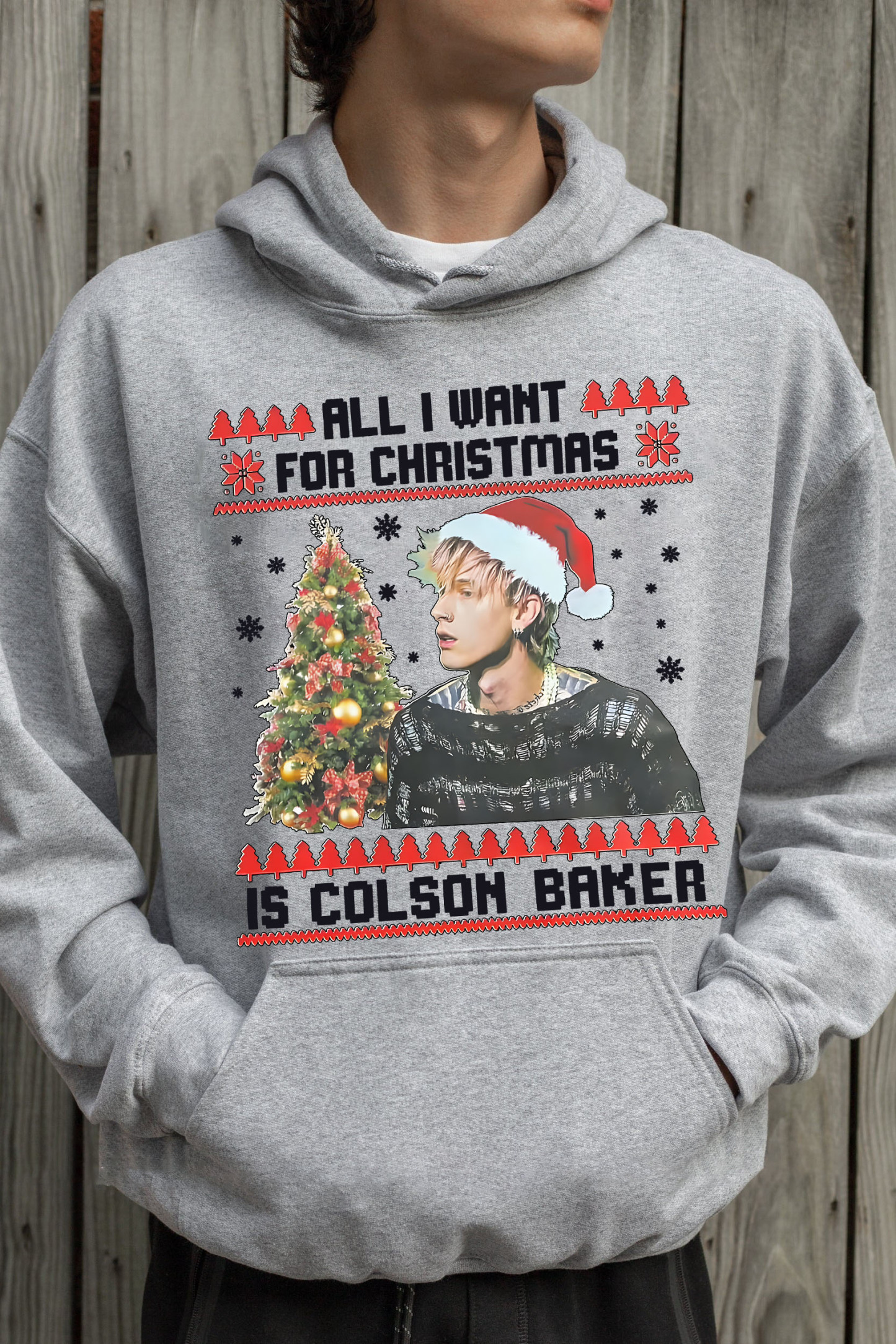 Christmas MGK Men Hoodie