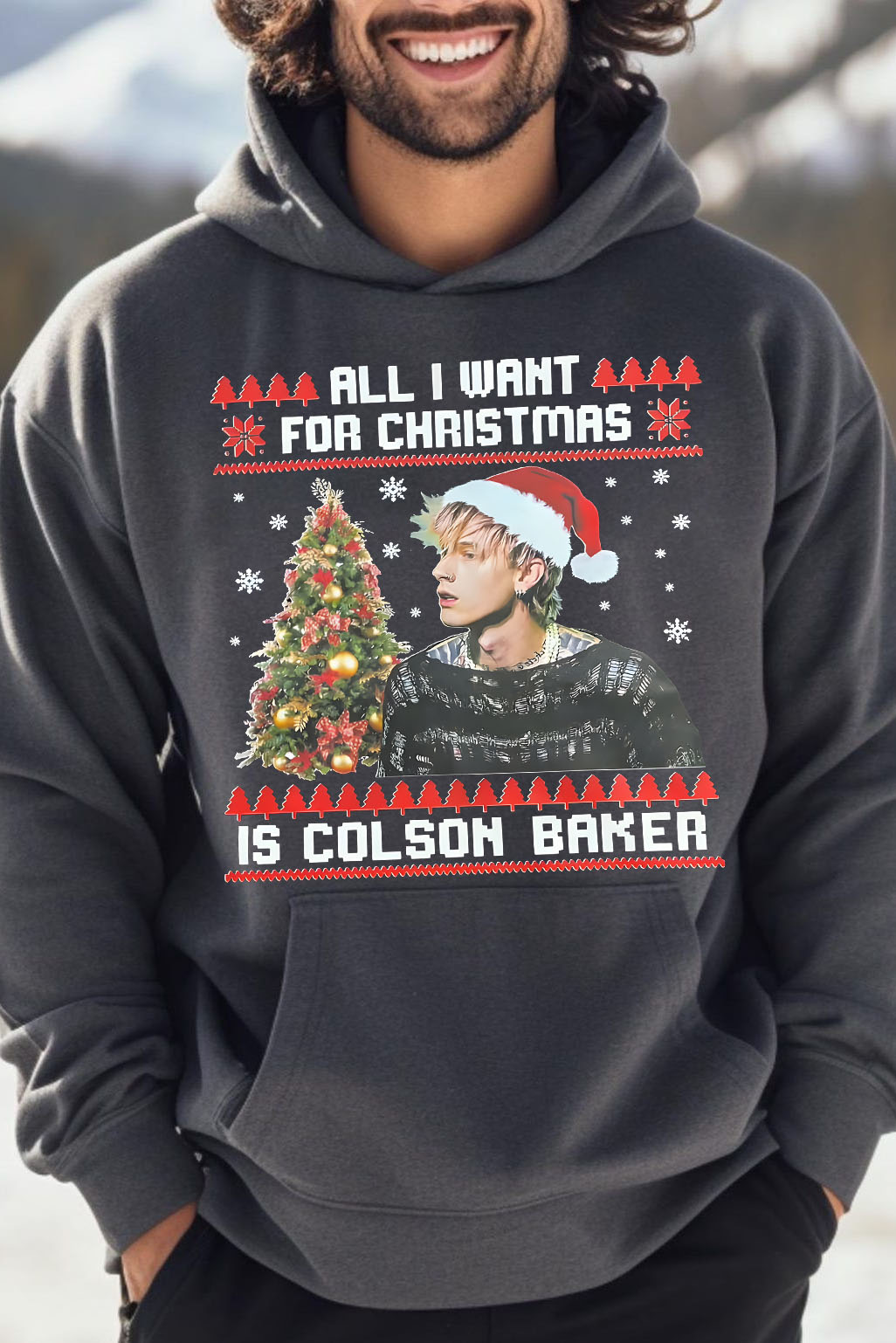 Christmas MGK Men Hoodie