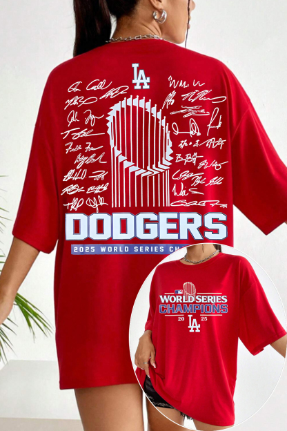 Dodgers 2025 World Series Champions Women Shirt