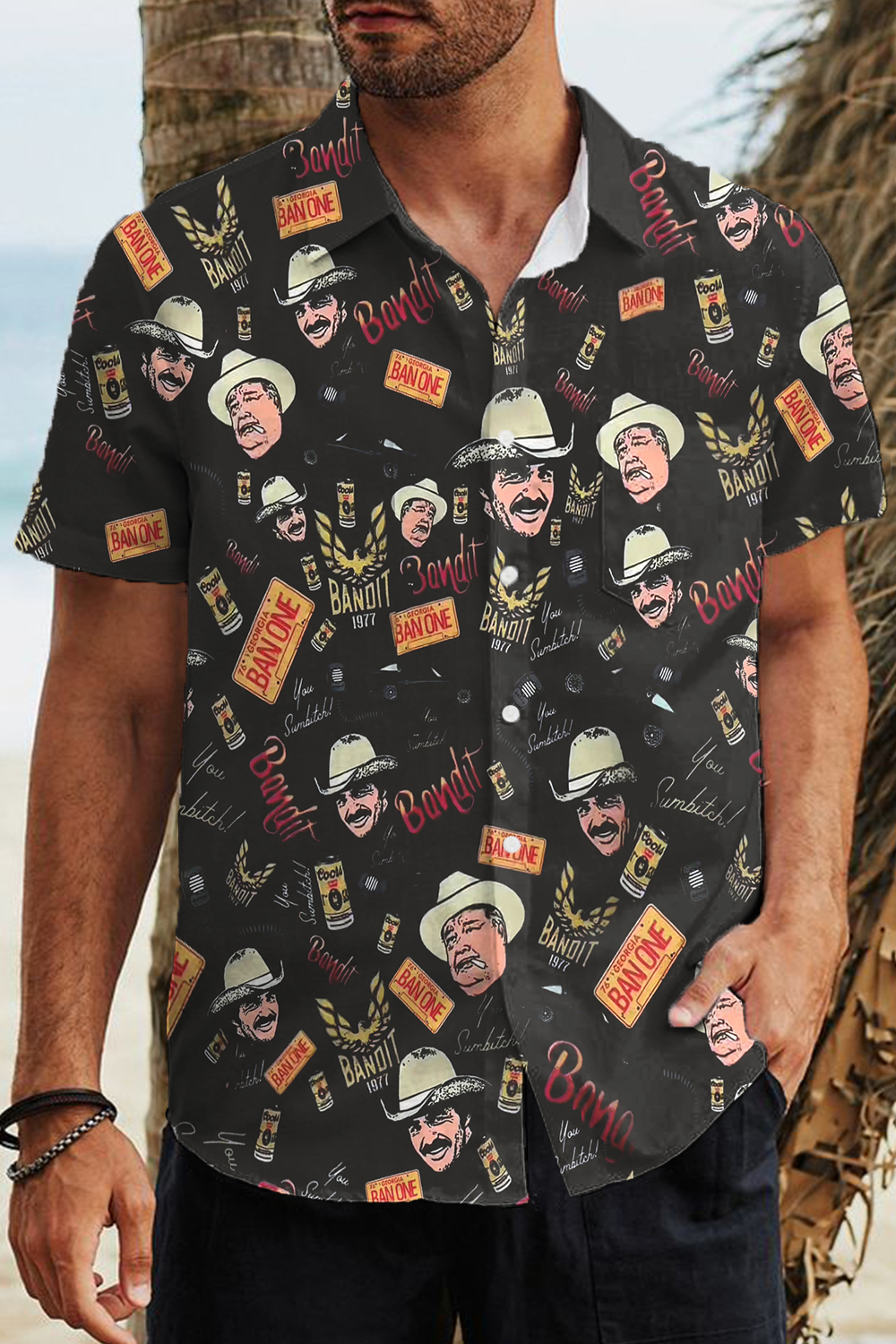 ‘troublemaker on vacation’shirt