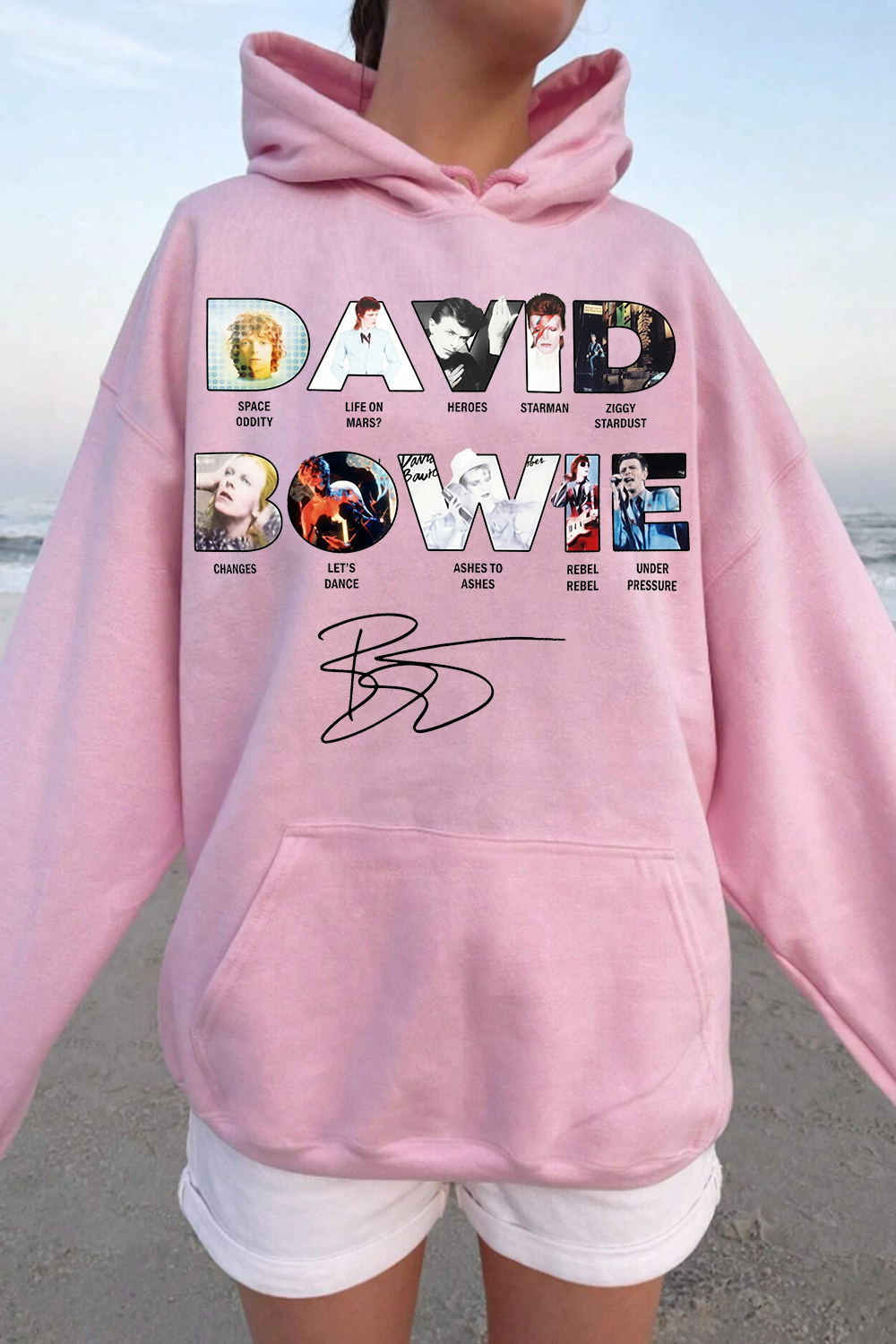 David Bowie Women's Hoodie