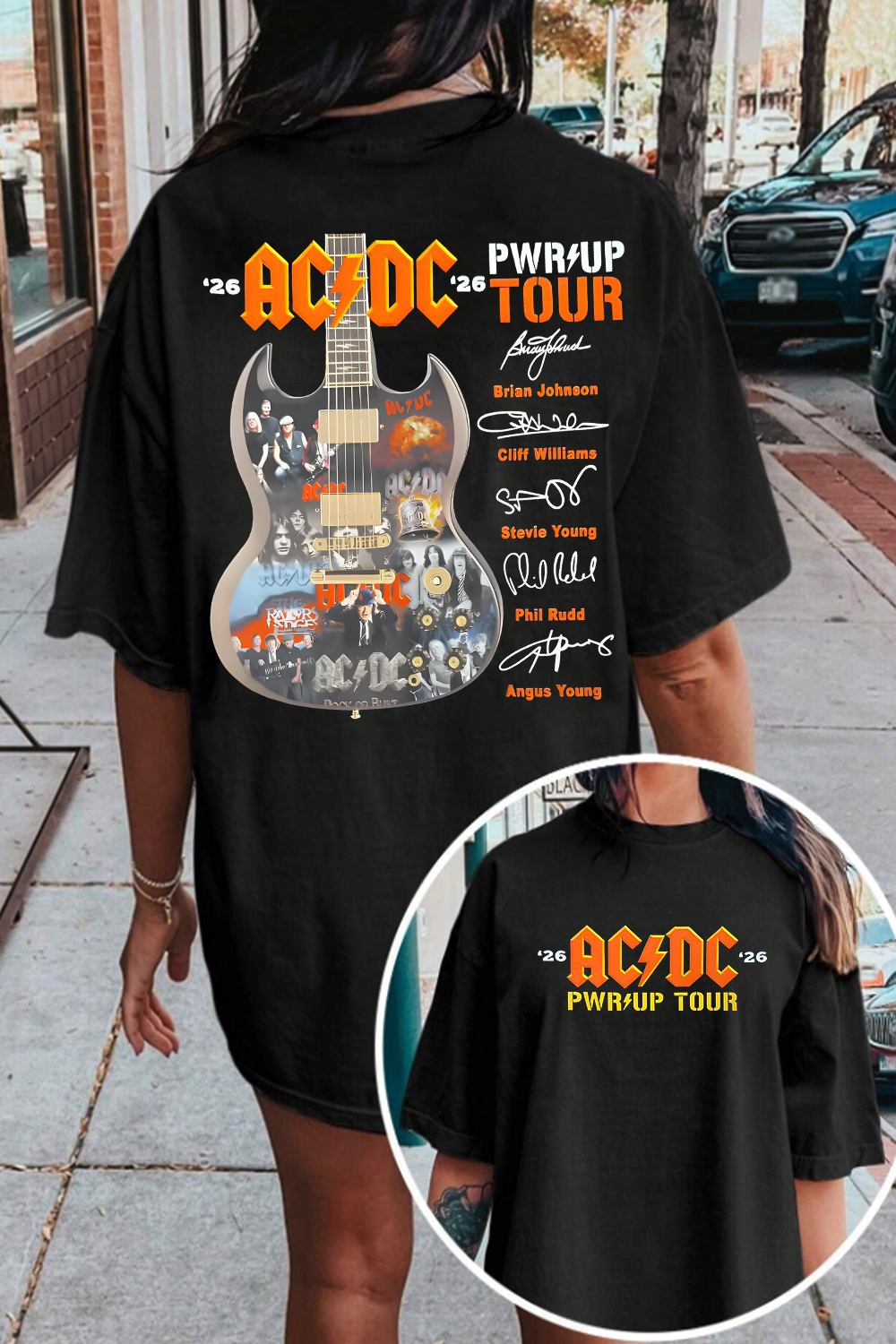 AC/DC 2026 Tour Women's Tee