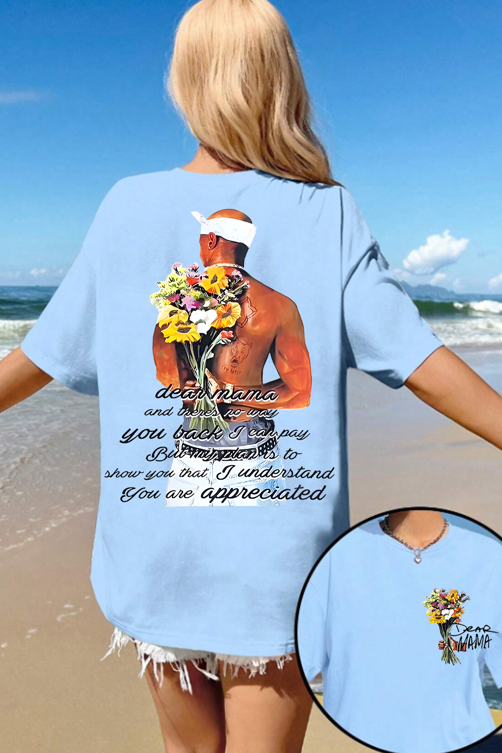 Dear Mama Tupac Fans Tee For Women