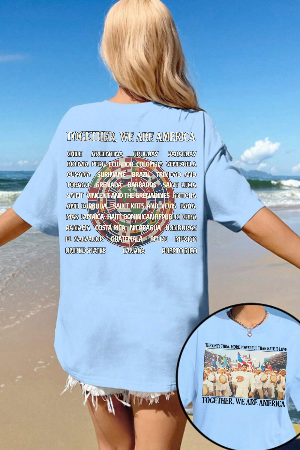 America BadBunny Tee