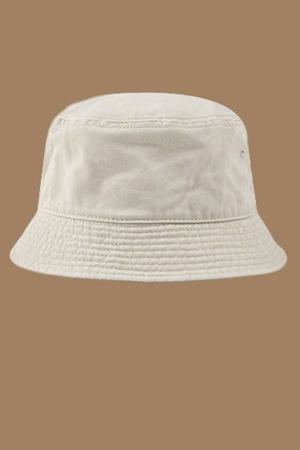 Retro solid color sun protection fisherman hat - unisex