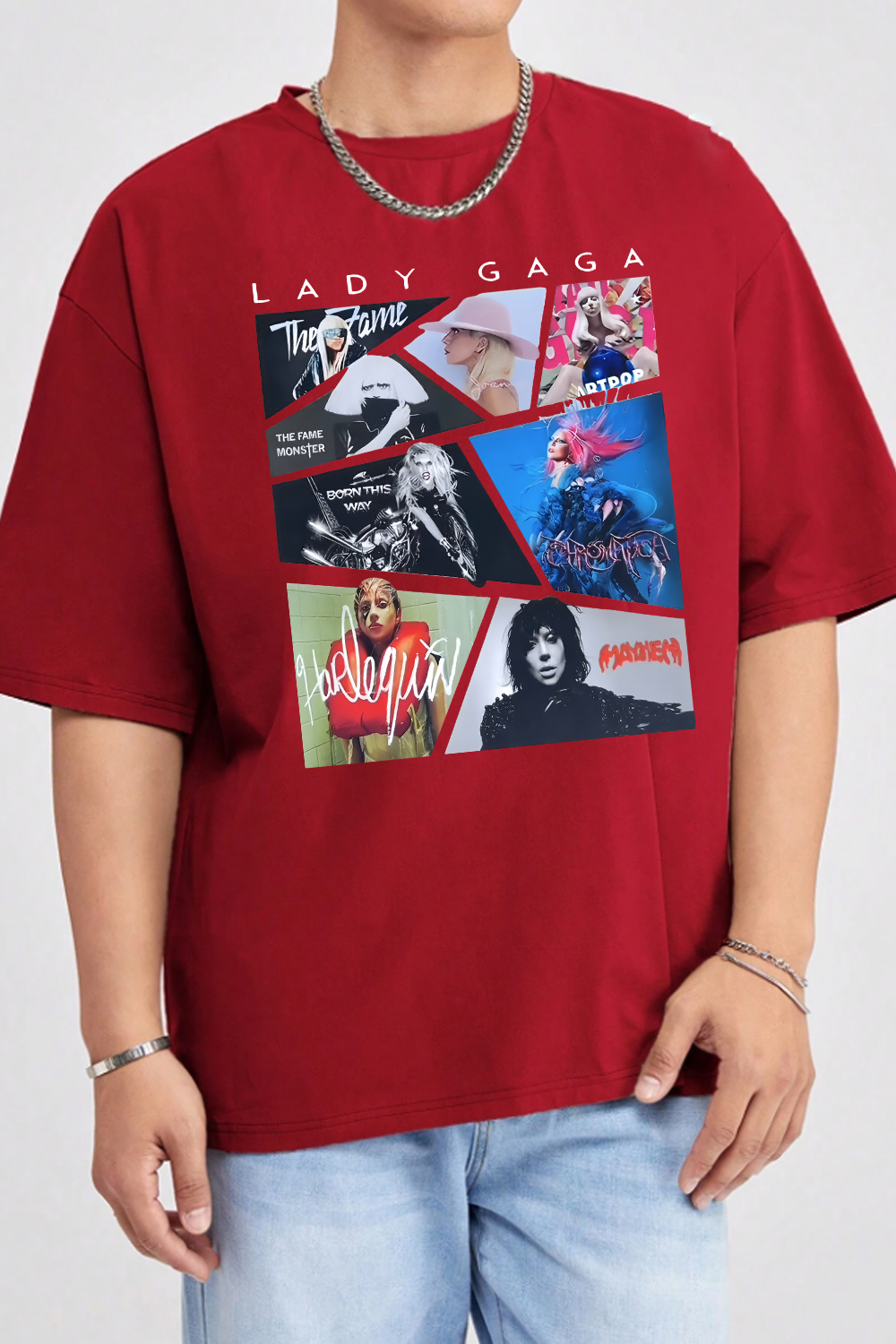 Lady Gaga Album Merch Tee For Men