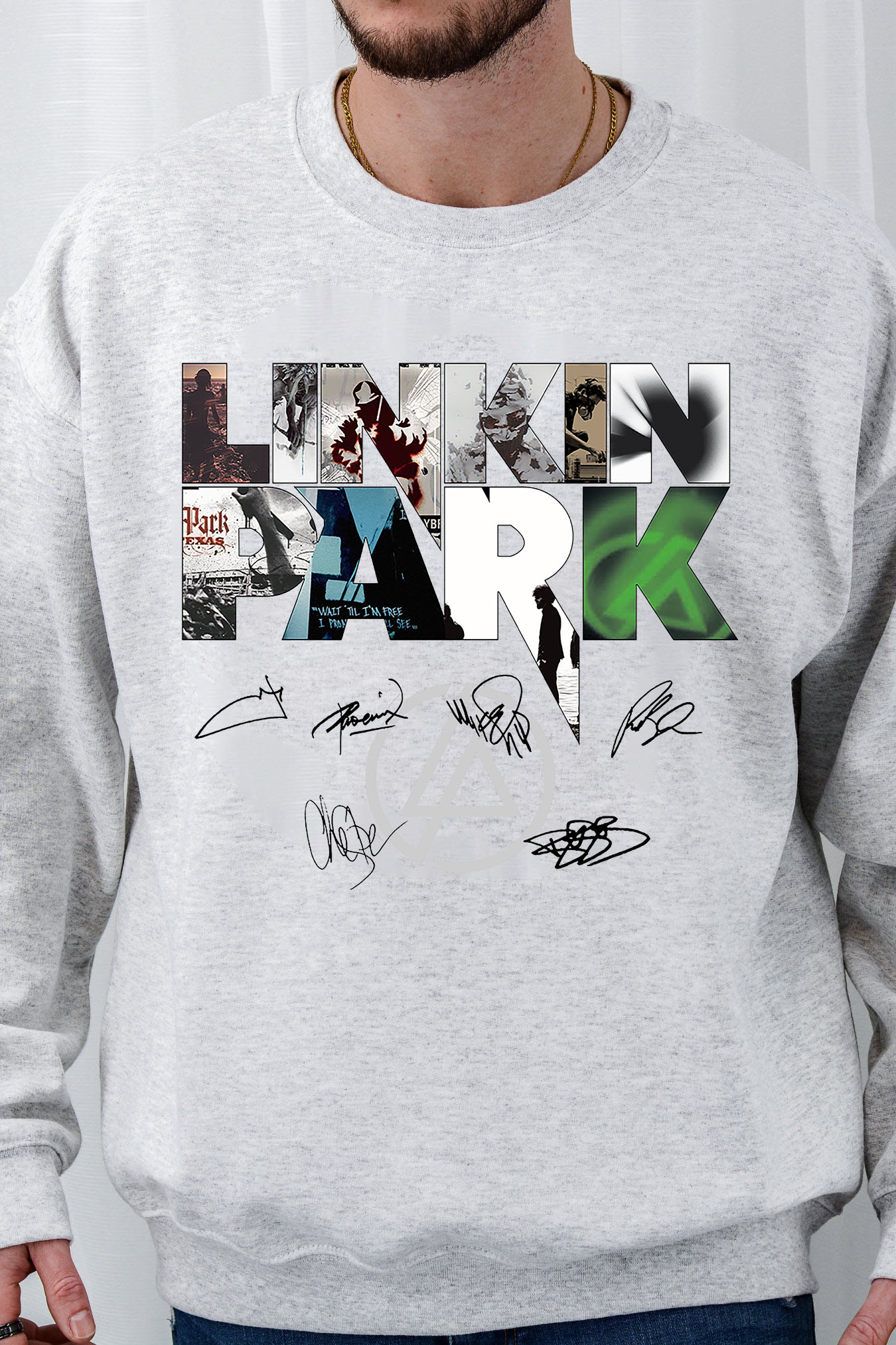 L P Albums Sweatshirt-MEN
