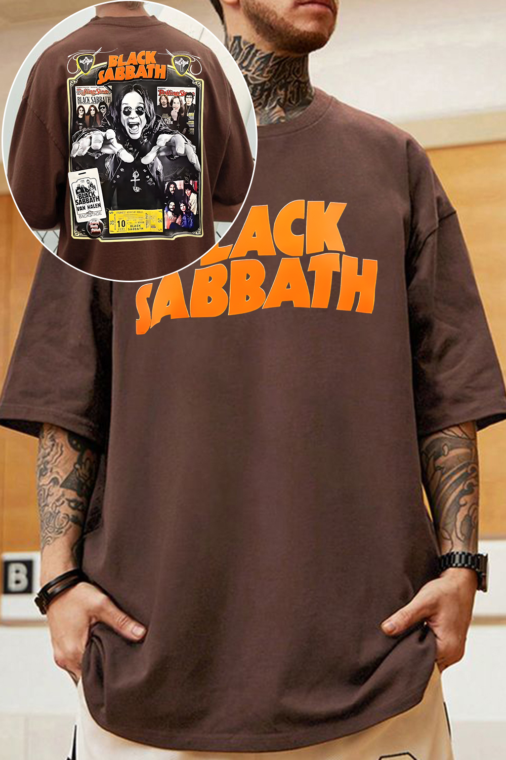 Blacksabbath Ozzyosbourne tee