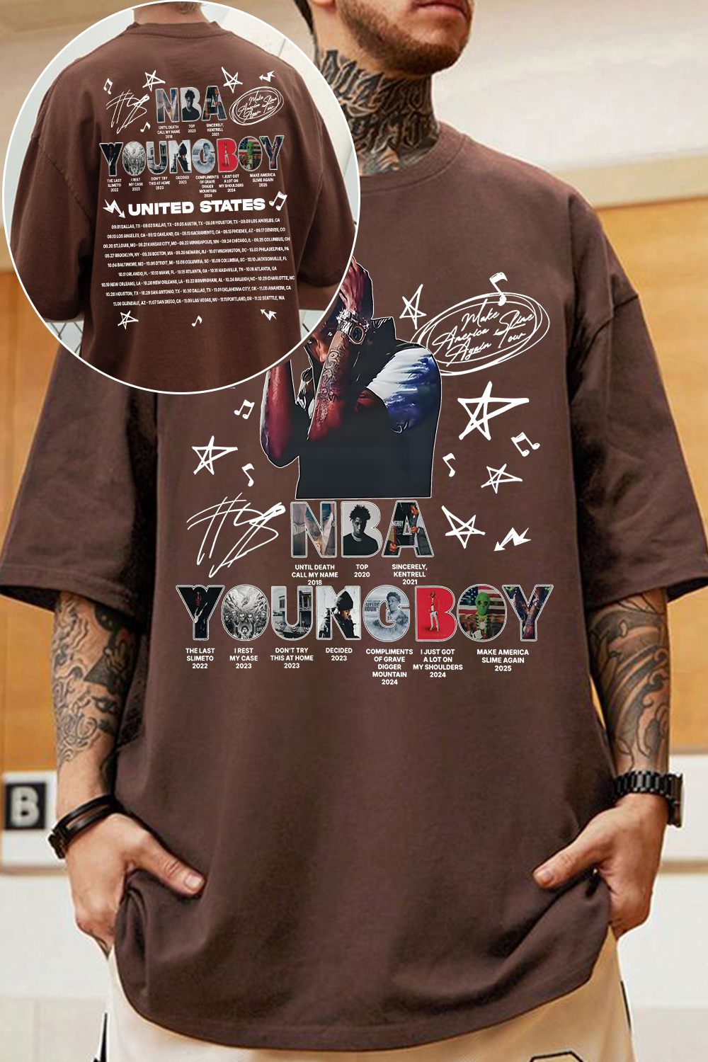 nbayoungboy cool shirt