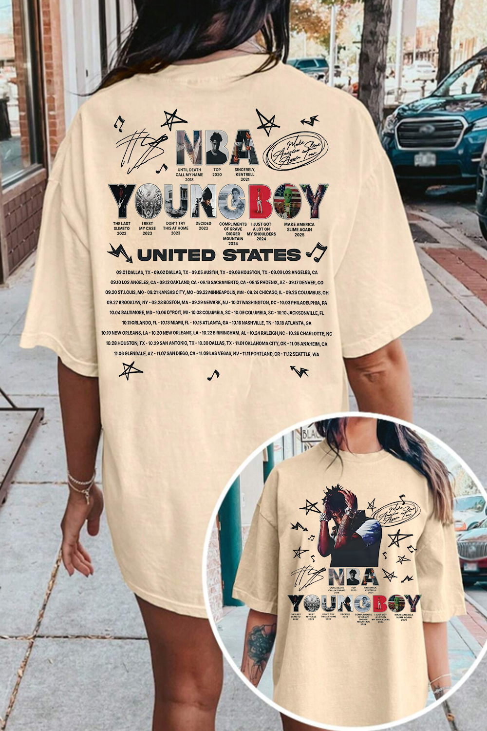 nbayoungboy cool shirt