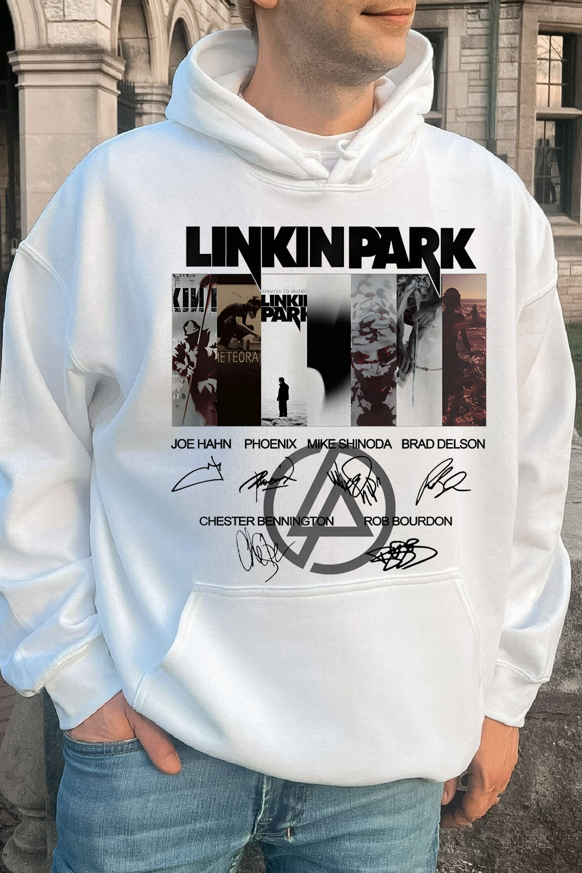 LP Logo Signatures Hoodie-MEN