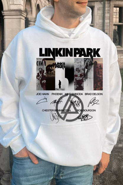 LP Logo Signatures Hoodie-MEN