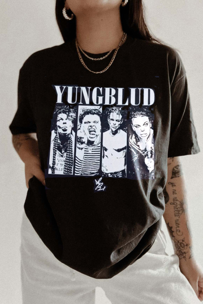 YUNGBLUD Vintage Rock Graphic Tee