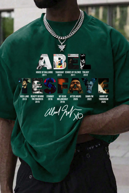 abeltesfaye Theweeknd shirt