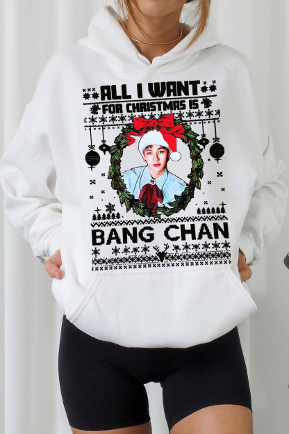 Bang Chan Christmas Hoodie