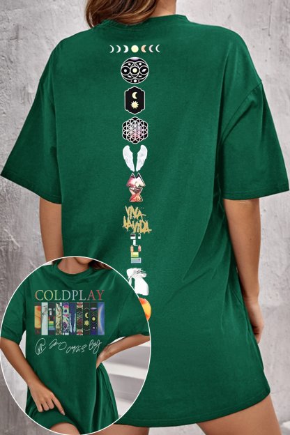 coldplay women T-shirt