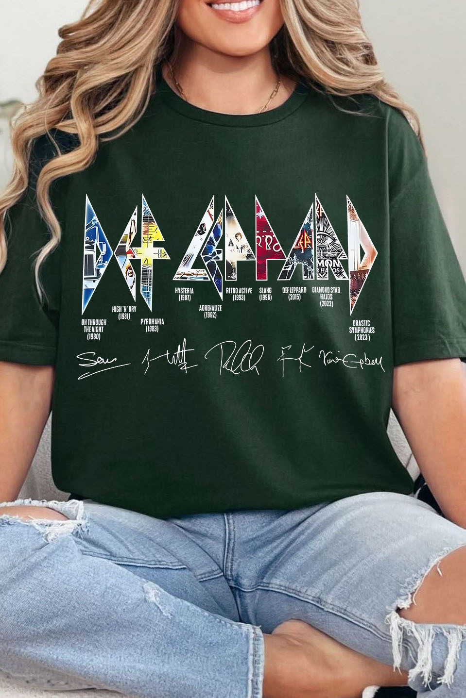 DEF LEPPARD Album WOMEN T-shirt