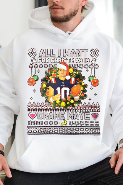Drake Maye Hoodie