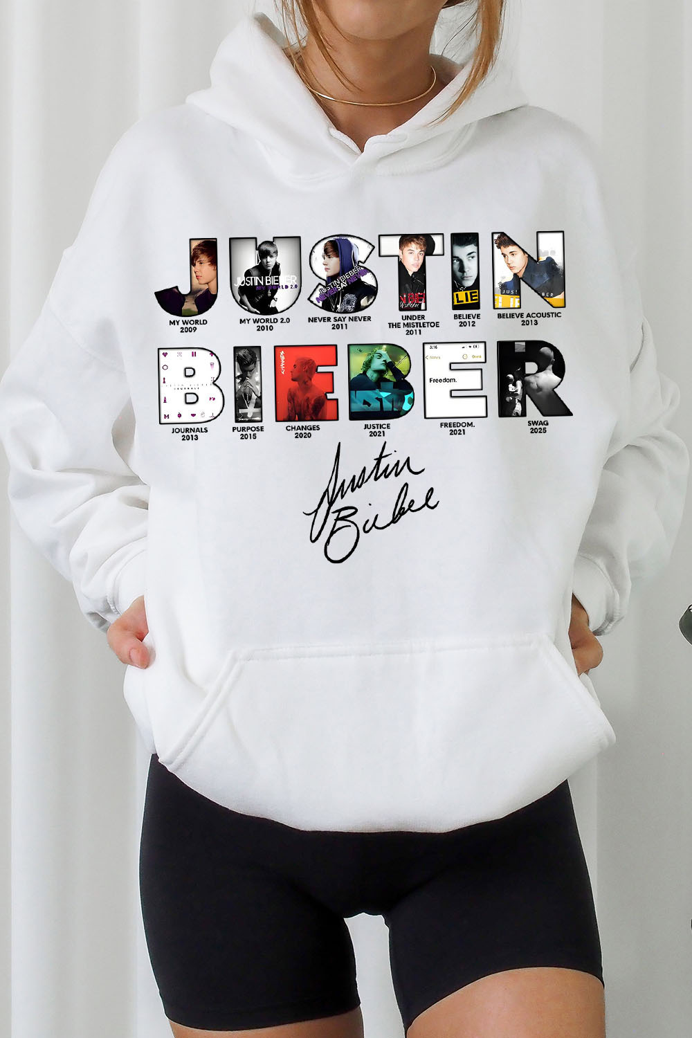 Justin Bieber fans hoodie For Women