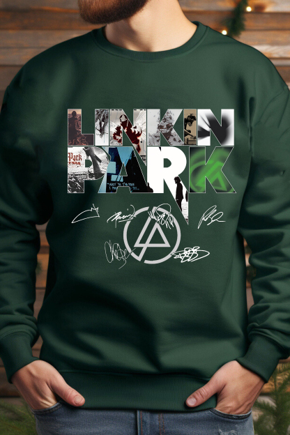 L P Albums Sweatshirt-MEN