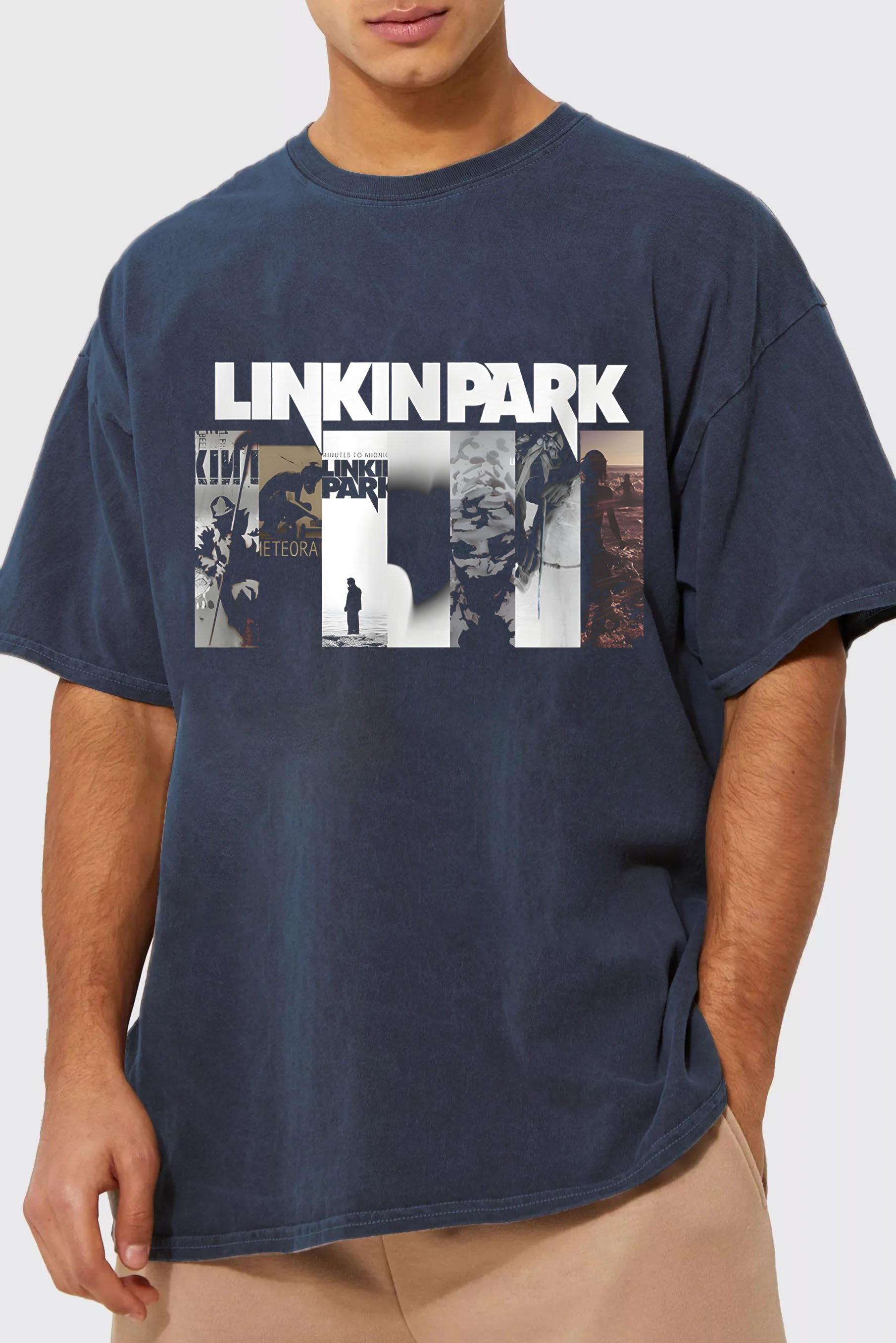 L P Album Art T-Shirt -Men