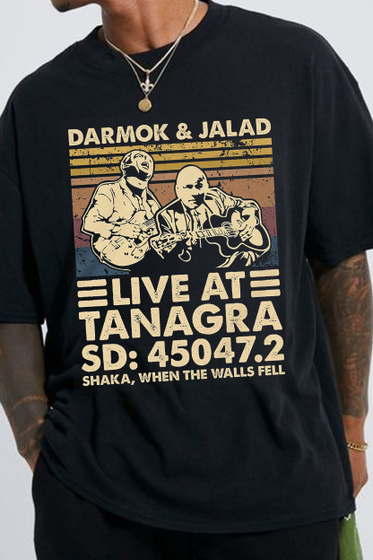 Darmok And Jalad At Tanagra September 1991 Vintage Retro men's t-shirt