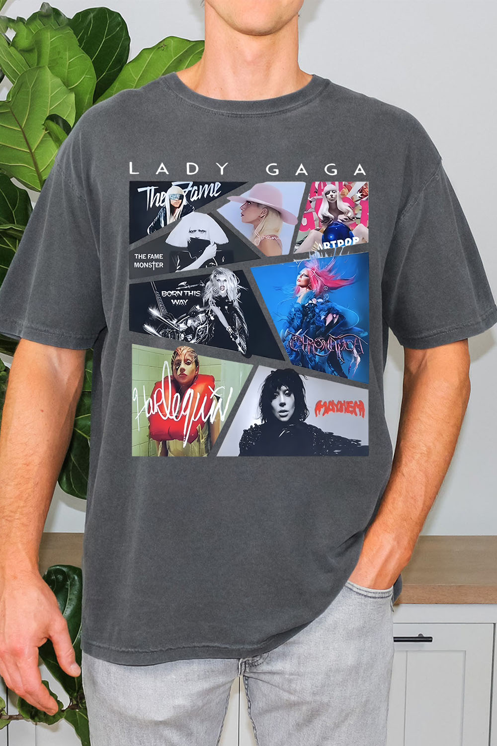 Lady Gaga Album Merch Tee For Men