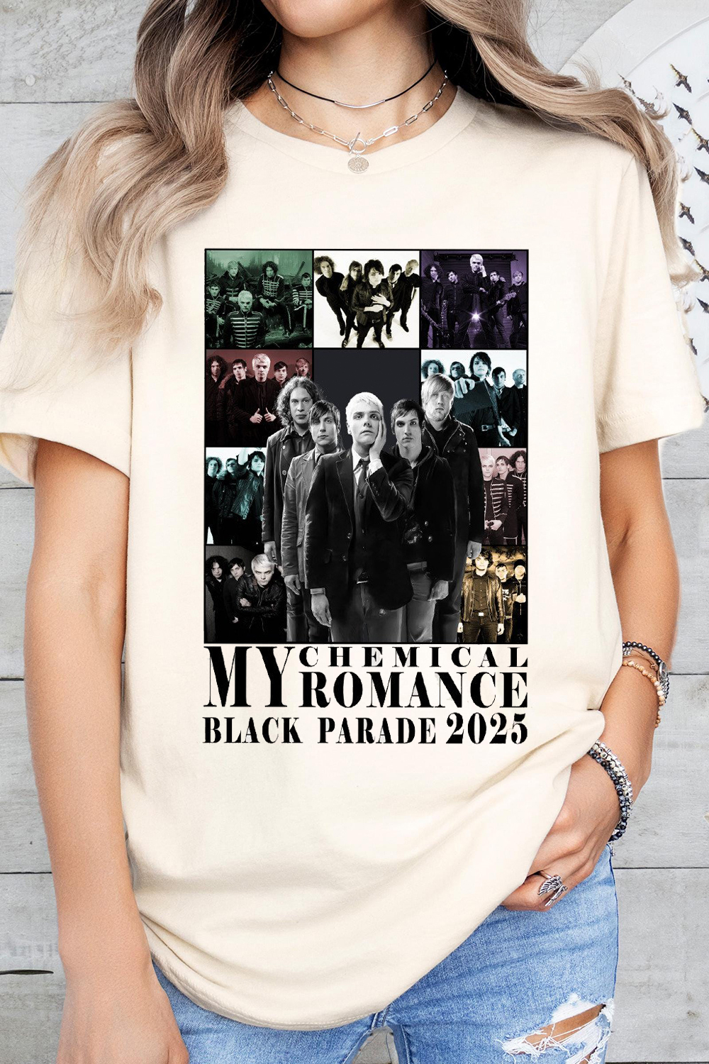 ��LONG LIVE THE BLACK PARADE�� 2025 tour  MCR shirt For Women