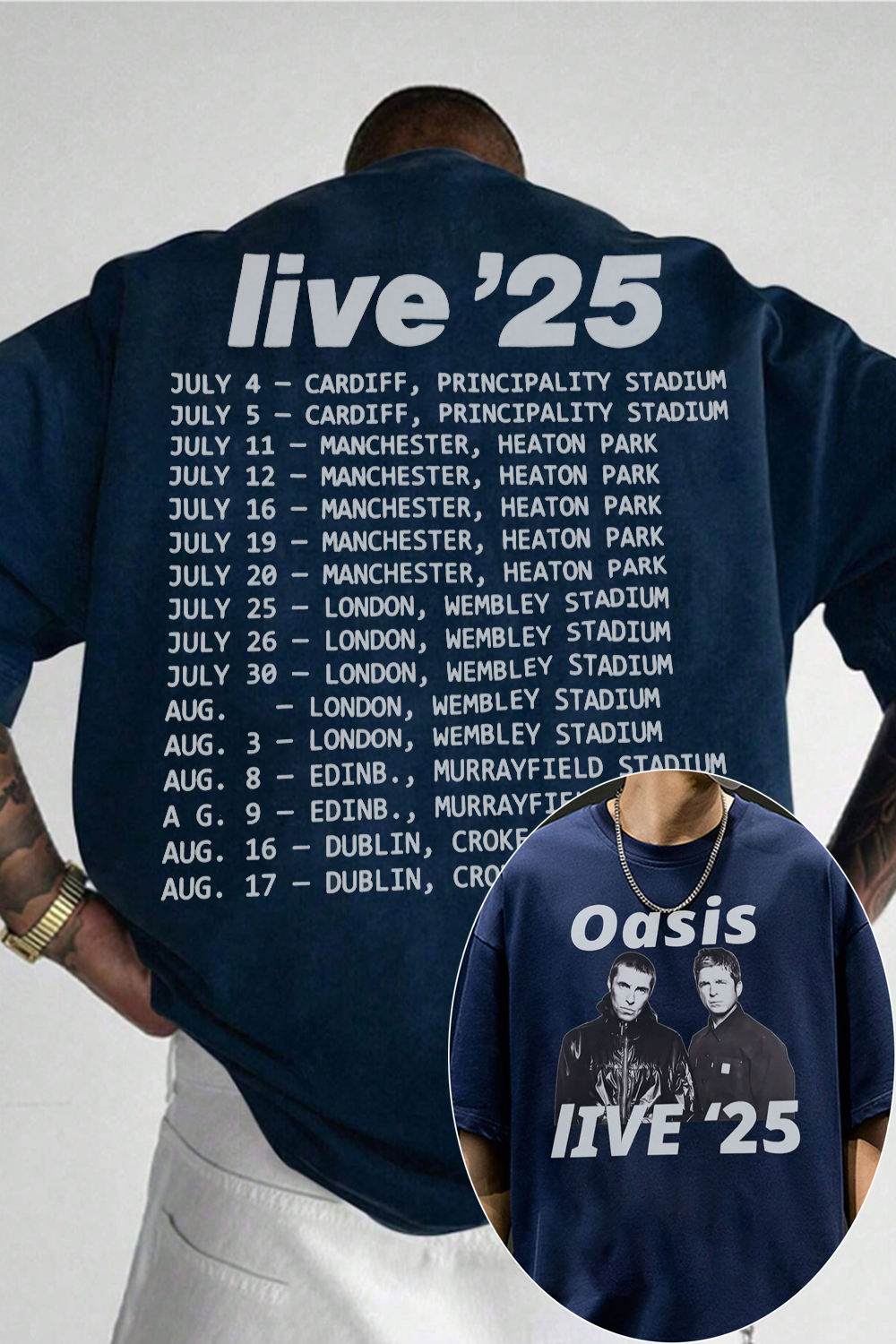 Oasis Fan tee