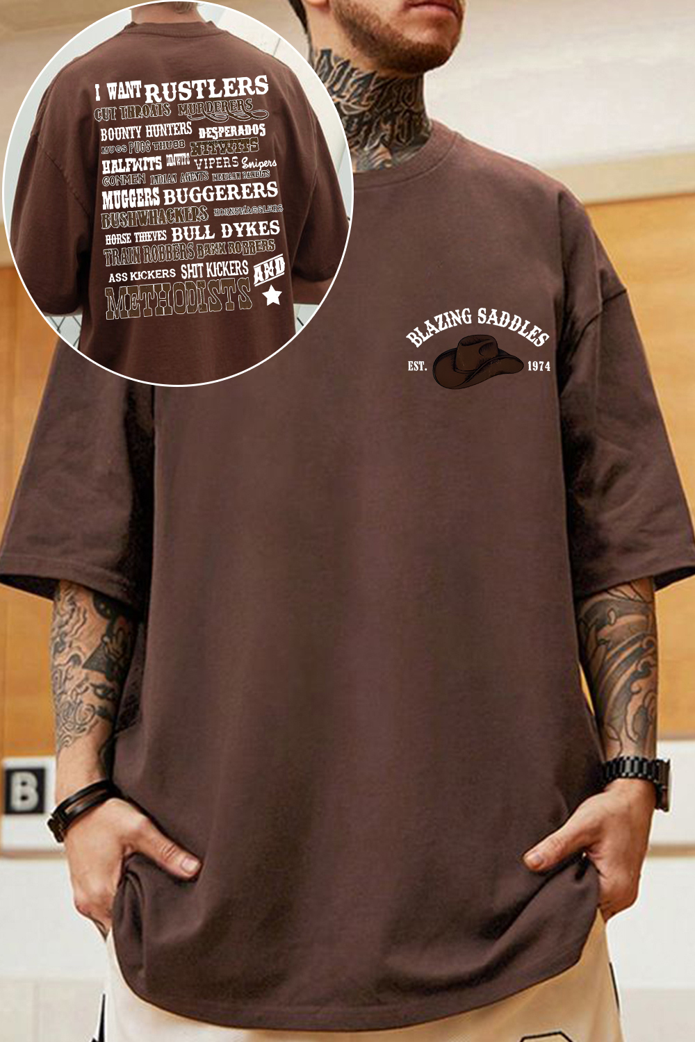 Blazingsaddles-1974 tee