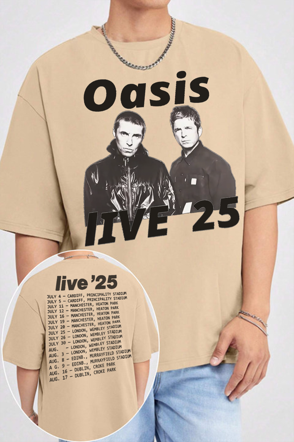 Oasis Fan tee